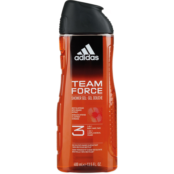 Adidas Dusch 400ml 3in1 Team Force