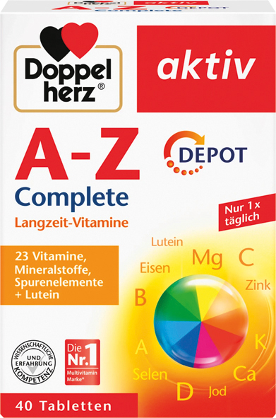 Doppelherz A-Z Langzeit Vitamine 40 Tabletten