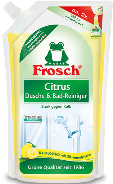 Frosch Citrus Dusche und Bad Reiniger NFB 950ml