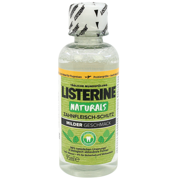 Zahn Mundspülung Listerine 95ml Naturals