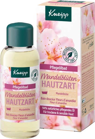 Kneipp Pflegeölbad 100ml Mandelblüten Hautzart