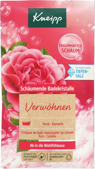 Kneipp Schäumendes Badesalz 80g Verwöhnen