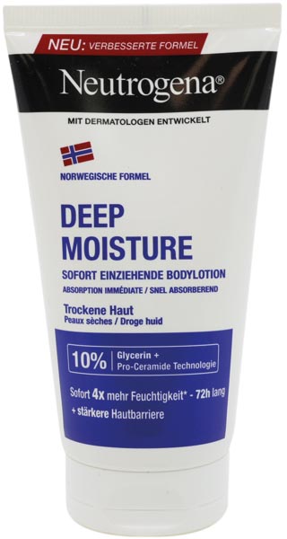 Neutrogena Bodylotion 75ml für trockene Haut