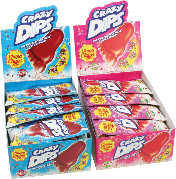 Food Chupa Chups Crazy Dips Cola/Erdbeere