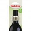 Wein Flaschenring, Metall/Filz ca. 4x2,3cm