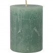 Kerze Rustic Safe Candle 80x60mm Smaragd