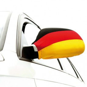 Fan Auto Aussenspiegelfahne Deutschland 2er Set