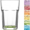 Glas Caipi Longdrink 0,3l farb. Boden 6F. sort.
