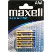 Batterie Maxell LR03 Alkaline 4er Blister
