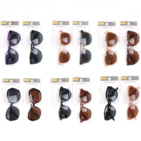 Sonnenbrille Basic Damen 12fach sort. UV400 Cat.3