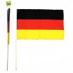 Fan Fahne Deutschland 60x90cm Holzstiehl 110cm