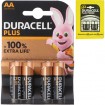 Batterie Duracell Plus Alkaline Mignon AA 4er