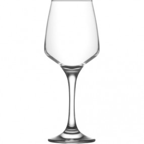 Glas Weinglas 0,33 L klar , Gesamthöhe 20,5cm