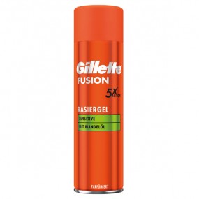 Gillette Fusion Rasiergel 200ml empfindliche Haut